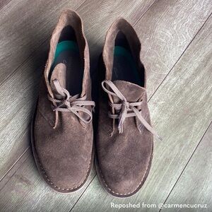 Collection by Clarks Sand Sueded Men’s Shoes Sz 9